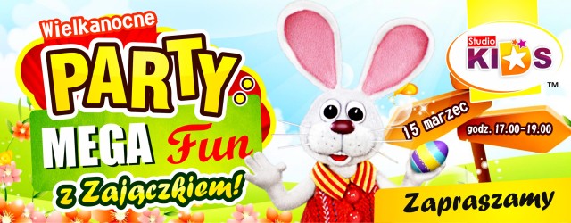 Wielkanocne PARTY – MEGA Fun z Zajączkiem :)