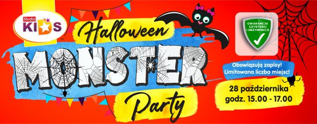 Halloween MONSTER PARTY – 2 termin!